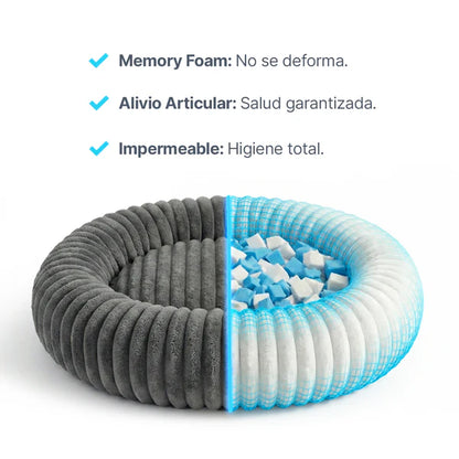 Cama Antiestrés Para Perros | Ortopédica + Lavable