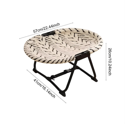 Elevated Pet Bed for Cats & Dogs