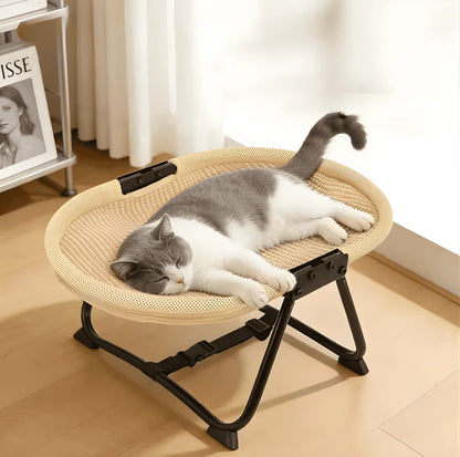 Elevated Pet Bed for Cats & Dogs