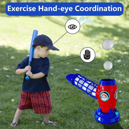⚡ HOT DEAL:🚀 Kids' Space Baseball Launcher: Active Fun That Beats Screen Time!