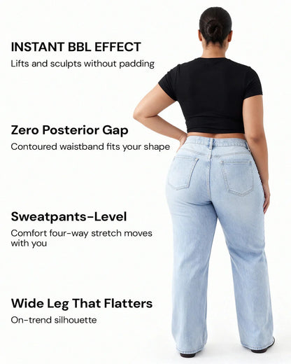 BBL Wide Leg Everyday Jeans