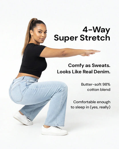 BBL Wide Leg Everyday Jeans