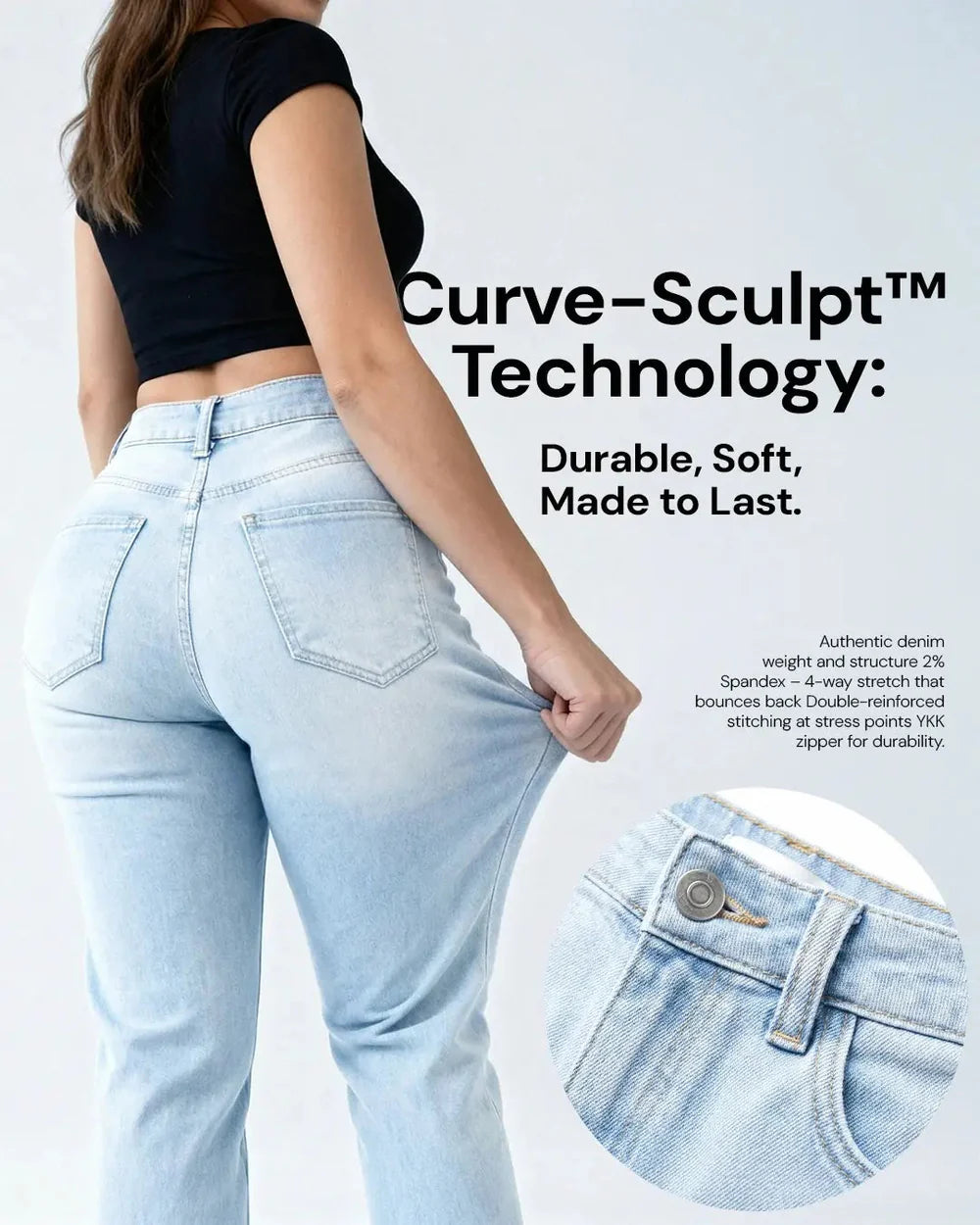 BBL Wide Leg Everyday Jeans
