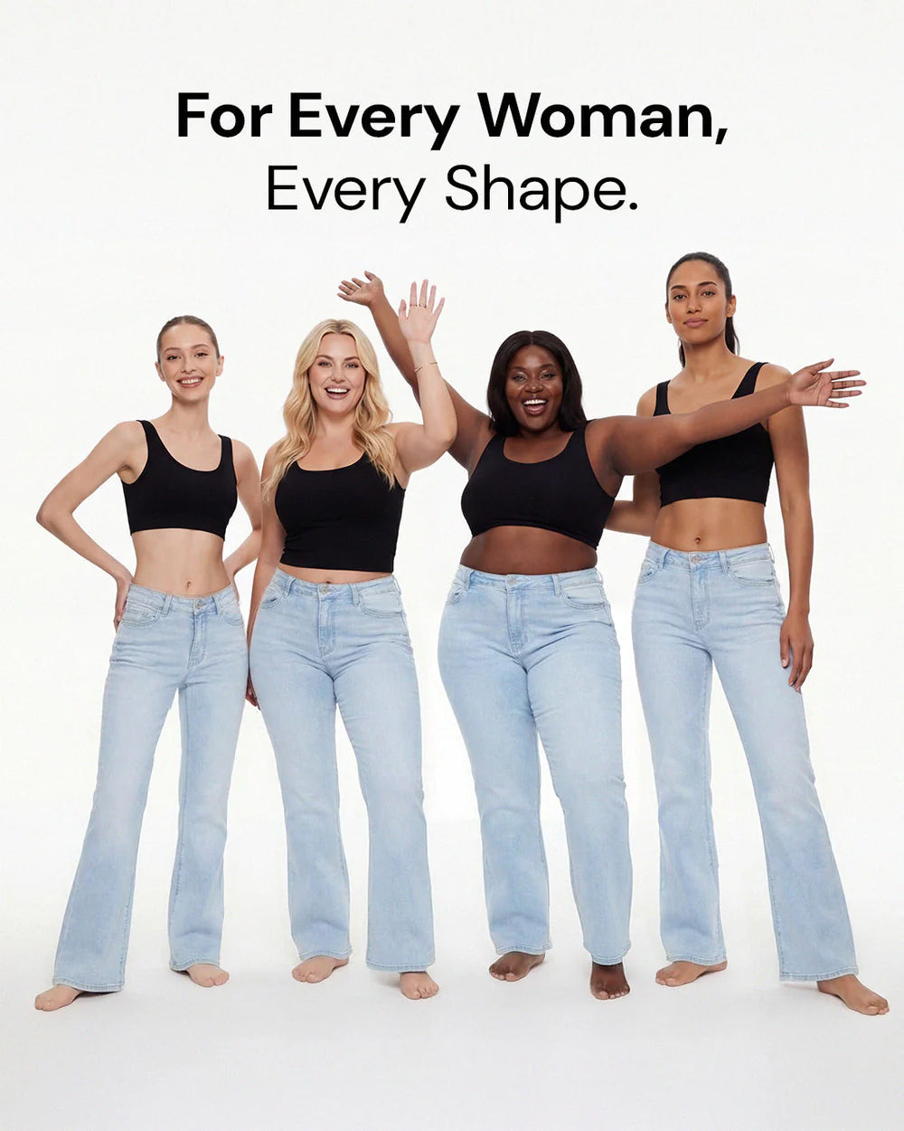 BBL Wide Leg Everyday Jeans