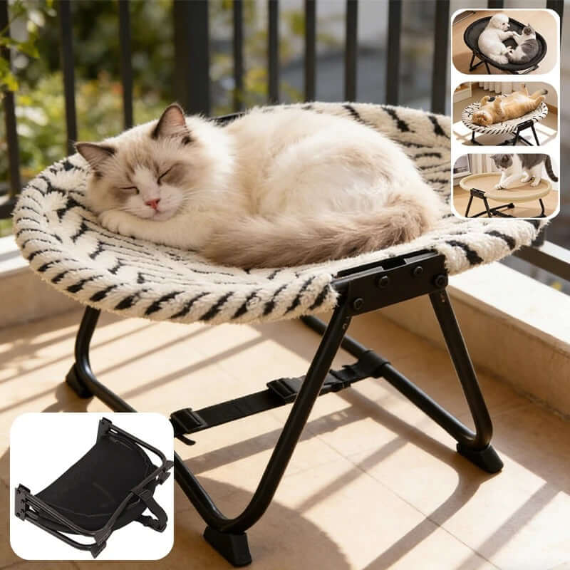 Elevated Pet Bed for Cats & Dogs