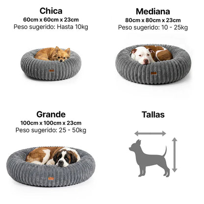 Cama Antiestrés Para Perros | Ortopédica + Lavable